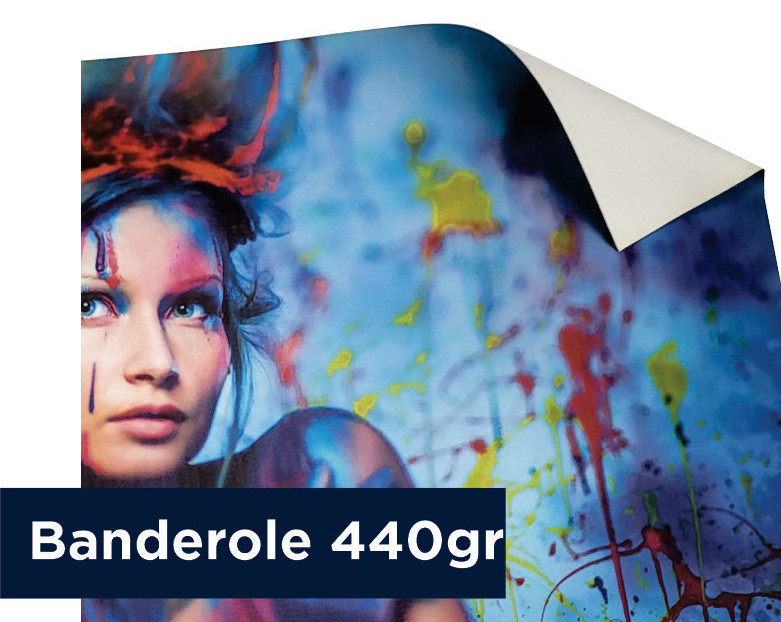 Exemple de banderole imprimée